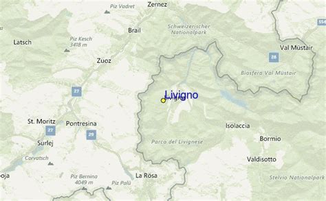 where is livigno located